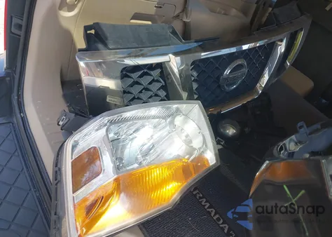 2015 Nissan Armada Platinum из США, поврежденный, VIN 5N1AA0NEXFN602658